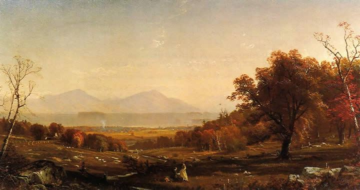 Alfred Thompson Bricher Lake George from Bolton